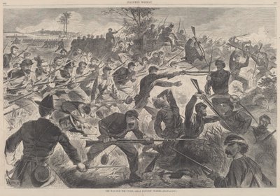 The War for the Union - A Bayonet Charge by Winslow Homer