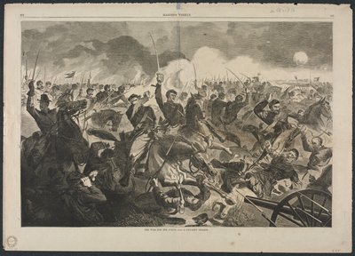 The War for the Union: A Cavalry Charge by Winslow Homer