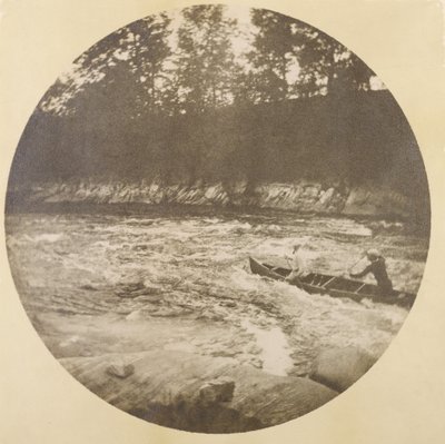 Thomas Johnston Homer II and Fred Collins Canoeing by Winslow Homer
