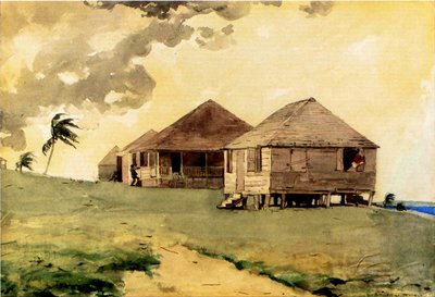Upcoming Tornado, Bahamas by Winslow Homer