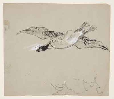 Wild Goose in Flight by Winslow Homer