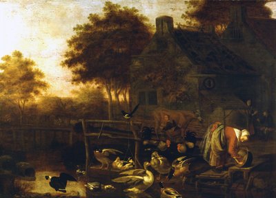 Country Scene in Holland by Wintrack the Younger
