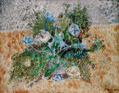 Blue Flowers by Wladimir Jewgrafowitsch Tatlin