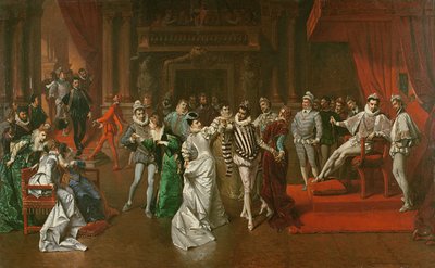 A Ball of the Court of Henry Valois by Wladyslaw Bakalowicz