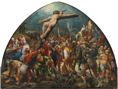 The Elevation of the Cross by Wolf Huber