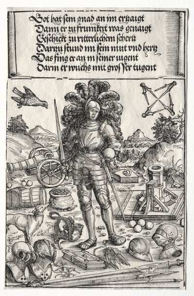 The Triumphal Arch of Maximilian I: Emperor Maximilian as Patron of Improvements in Artillery and Armor by Wolf Traut