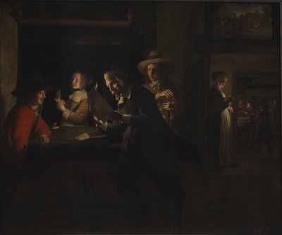 Evening Interior by Wolfgang Heimbach