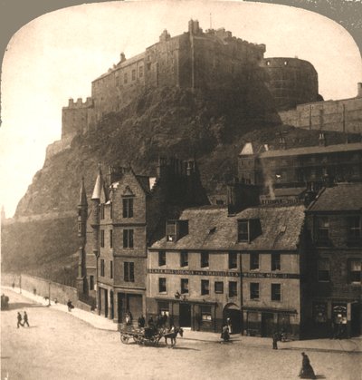 Edinburgh Castle from Grasmarket, Scotland by Works and Sun Sculpture Studios