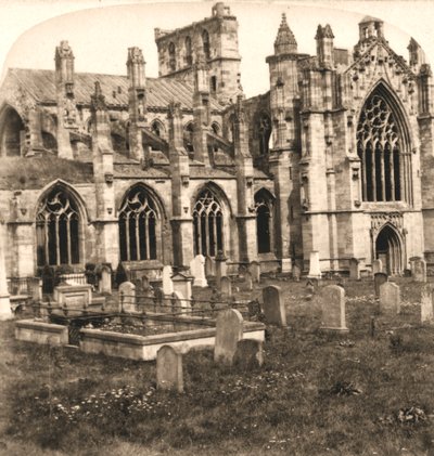 Melrose Abbey, Melrose, Scotland by Works and Sun Sculpture Studios