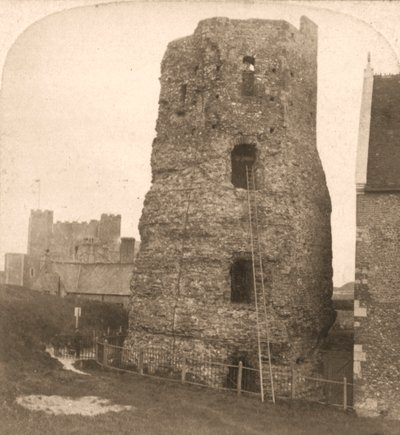 The Old Pharos of Dover, Roman Lighthouse, England by Works and Sun Sculpture Studios