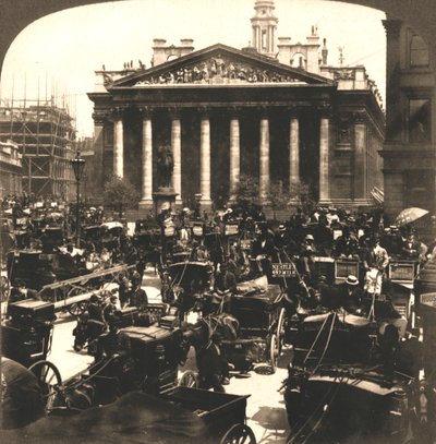 The Royal Exchange, London, 1896 by Works and Sun Sculpture Studios