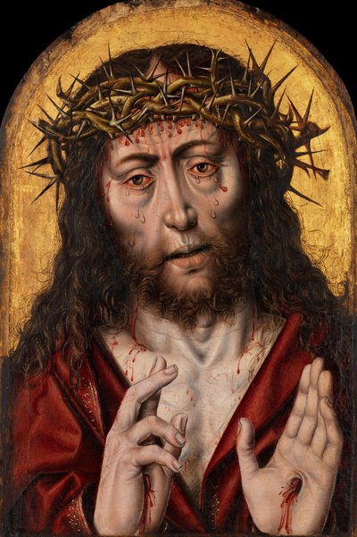 The Man of Sorrows by Workshop of Aelbert Bouts