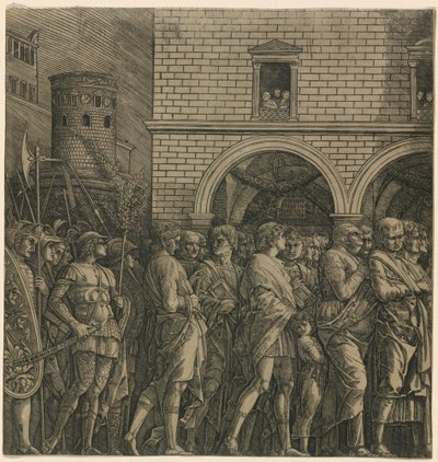 The Triumph of Caesar: The Senators by Workshop of Andrea Mantegna