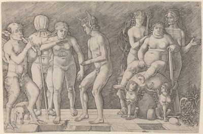 Virtus Combusta: An Allegory of Virtue by Workshop of Andrea Mantegna