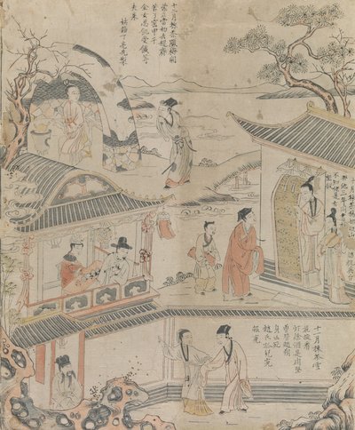 The Last Three Months of the Year by Workshop of Ding Liangxian.