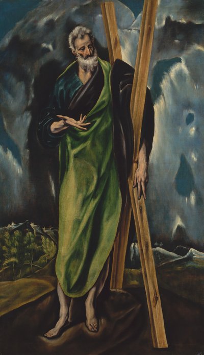 Saint Andrew by Workshop of El Greco