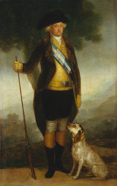 Charles IV of Spain as Huntsman by Workshop of Francisco de Goya