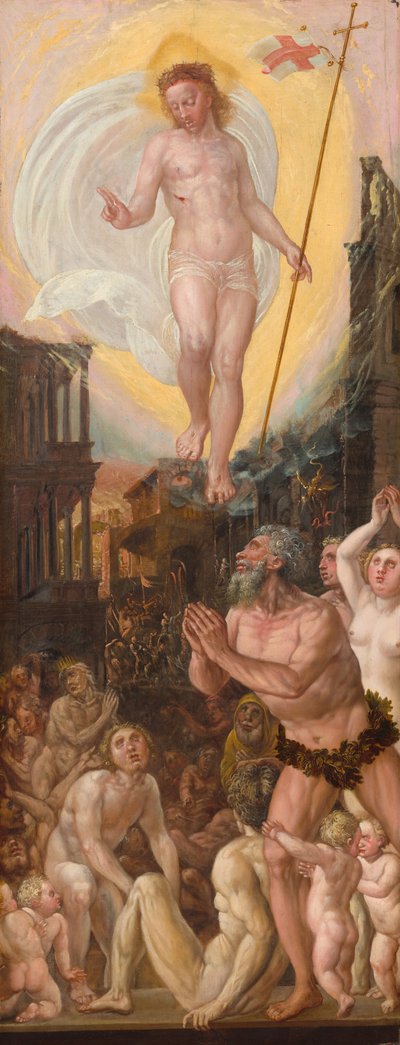 Christ in Limbo by Workshop of Hans Mielich