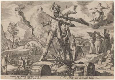 The Age of Iron by Workshop of Hendrick Goltzius, after Hendrick Goltzius