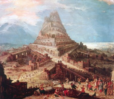 The Building of the Tower of Babel by Workshop of Hendrik van Cleve III