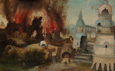 The Temptation of Saint Anthony, ca. 1550-60 by Workshop of Herri met de Bles
