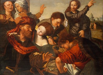 The Calling of Matthew by Workshop of Jan Sanders van Hemessen