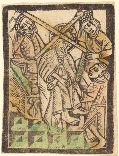 Christ Crowned with Thorns by Workshop of Master of the Aachen Madonna