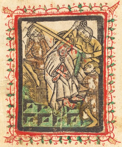 Christ Crowned with Thorns by Workshop of Master of the Aachen Madonna