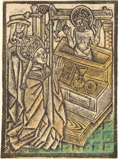 Saint Gregory by Workshop of Master of the Aachen Madonna