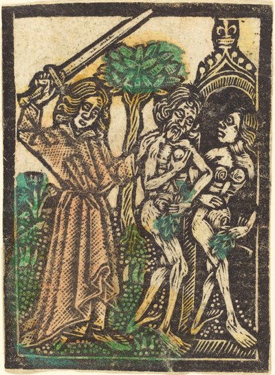 The Expulsion from the Garden of Eden by Workshop of Master of the Aachen Madonna