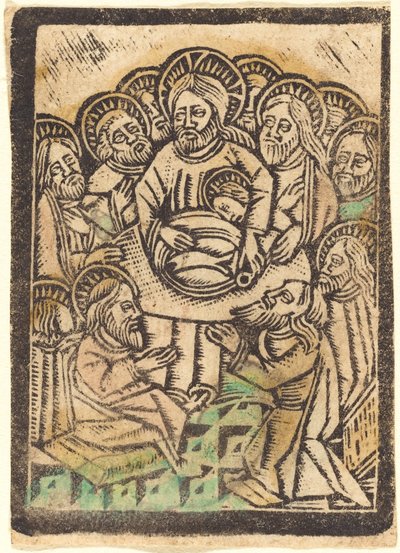 The Last Supper by Workshop of Master of the Aachen Madonna