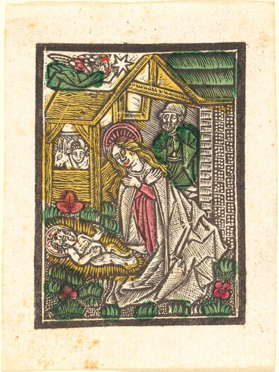 The Nativity by Workshop of Master of the Aachen Madonna