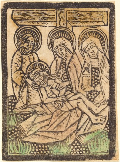 The Pietà by Workshop of Master of the Aachen Madonna