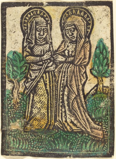 The Visitation by Workshop of Master of the Aachen Madonna