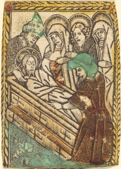 The Entombment by Workshop of Master of the Borders with