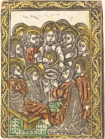 The Last Supper by Workshop of Master of the Borders with