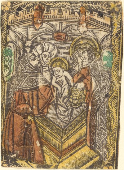The Presentation in the Temple by Workshop of Master of the Borders with