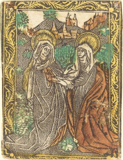The Visitation by Workshop of Master of the Borders with