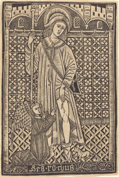 Saint Roche by Workshop of Master of the Cologne Arms