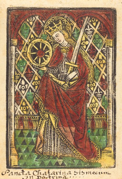 Saint Catherine by Workshop of Master of the Protective Saints of Cologne