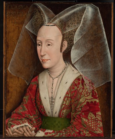 Portrait of Isabella of Portugal by Workshop of Rogier van der Weyden