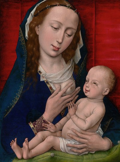 Virgin and Child by Workshop of Rogier van der Weyden