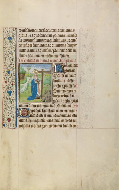 Empress Helena with the True Cross by Workshop of Willem Vrelant