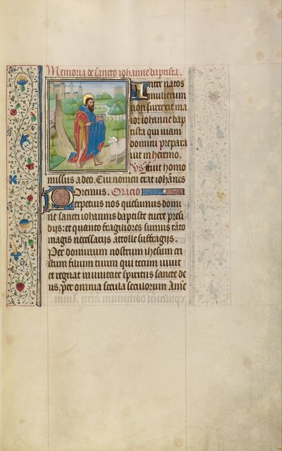 Saint John the Baptist by Workshop of Willem Vrelant
