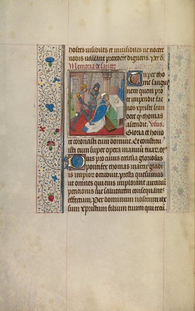 The Martyrdom of Saint Thomas Becket by Workshop of Willem Vrelant