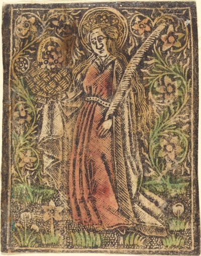 Saint Dorothy by Workshop of the Master of the