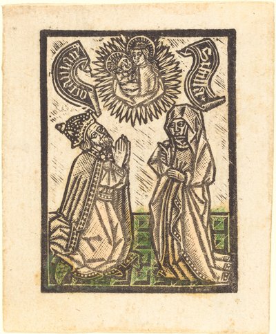 Emperor Octavian and the Sibyl by Workshop of the Master of the