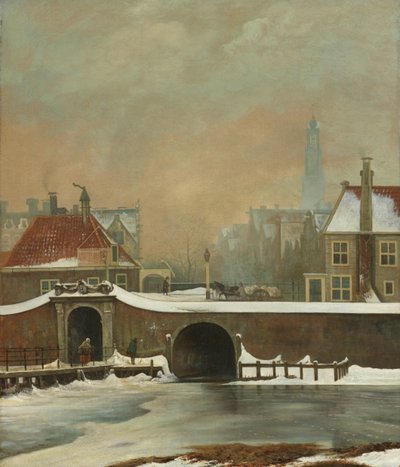 The Raampoortje in Amsterdam by Wouter Johannes van Troostwijk