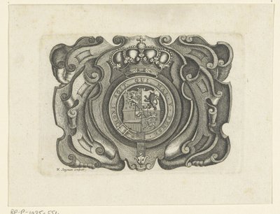 Ornament with the Coat of Arms of the Order of the Garter by Wouter Jongman