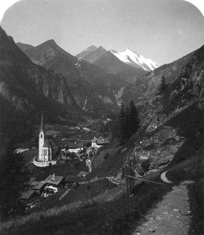 Heiligenblut and Grossglockner, Austria by Wurthle and Sons